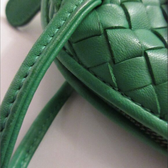 BOTTEGA VENETA  Nappa Intrecciato Nodini Crossbody bag - Picture 15 of 16